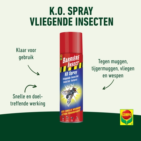 Barrière Insect  K.O. Spray Vliegende Insecten - afbeelding 2