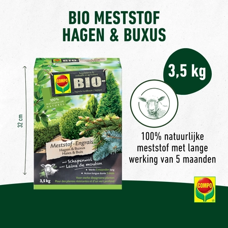 Compo Bio Meststof Hagen & Buxus - afbeelding 3