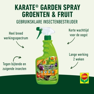 Compo Karate Garden Groenten & Fruit Spray - afbeelding 2
