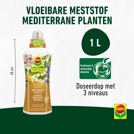 Compo - Vloeibare Meststof Mediterrane Planten - afbeelding 3