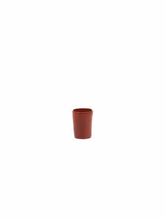 Espressokop rood zonder oor La Mère - afbeelding 1