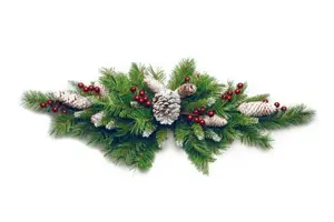 Frosted Berry Centerpiece h75cm - afbeelding 1