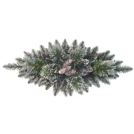 Glittery Bristle Centerpiece w/cones 76cm - afbeelding 1