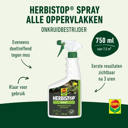 Herbistop Spray Alle Oppervlakken 7,5 M² - afbeelding 2