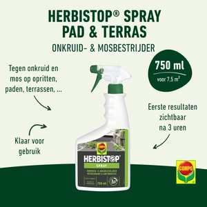 Herbistop Spray Paden & Terrassen 7,5 M² - afbeelding 2
