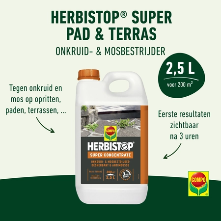 Herbistop Super Paden & Terrassen 200 M² - afbeelding 2