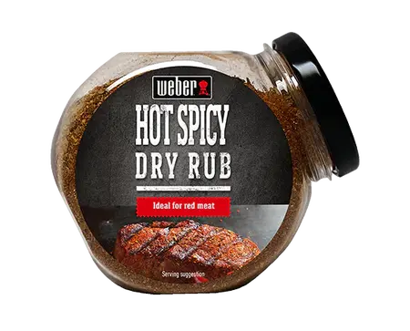 Weber Dry Rub Hot & Spicy